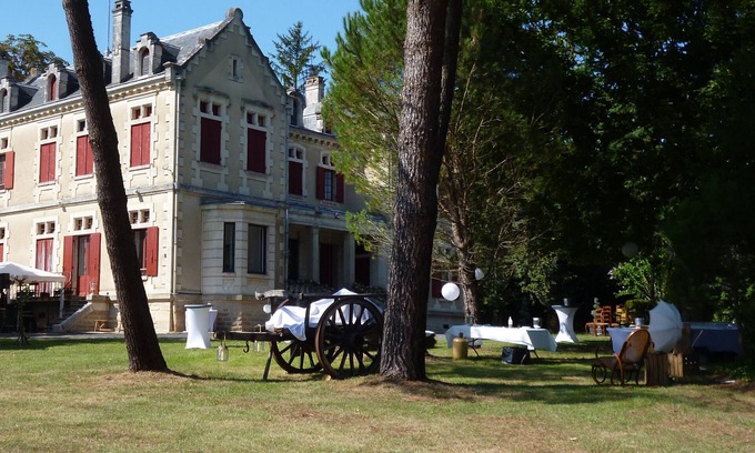 Bernos-Beaulac Maison | Location Château Vulcain à Bernos Beaulac dans le Bordelais