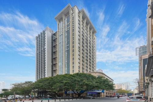 Guangzhou Appartement | WAIFIDEN Duplex Hotel Apartment Zhongyong Jinyu Branch-Free shuttle bus during the Canton Fair