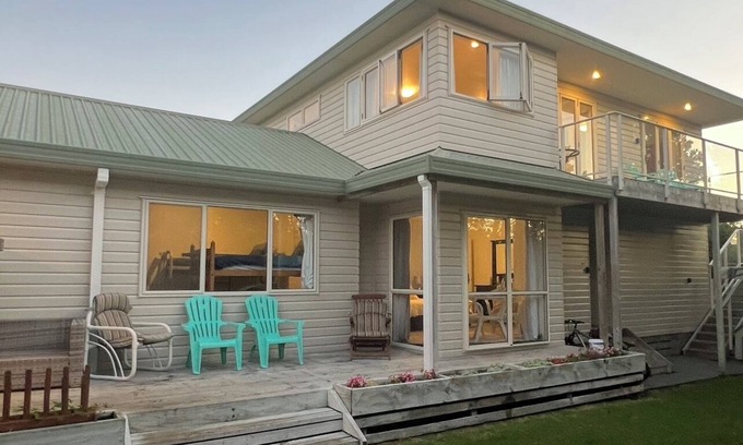 Bowentown Maison | #Waihi Beach Hive❤️300m à la plage❤️Enorme famille Bach FriendlyAnimaux de compagnie