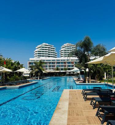 Larnaca Appartement | Wakacyjny apartament w Courtyard Long Beach Holiday Resort