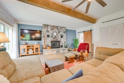 Onaway Maison | Walk to Black River Secluded Cabin in Onaway