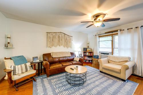 Auburn Maison | Walk to Owasco Lake Auburn Home with Hot Tub