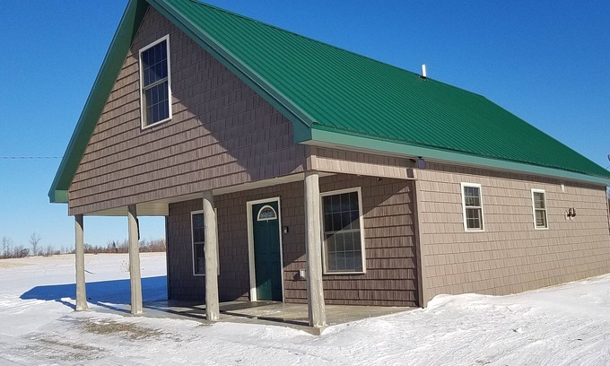 Aroostook Cabine | Want to see the eclipse. This cabin is just the place for you.