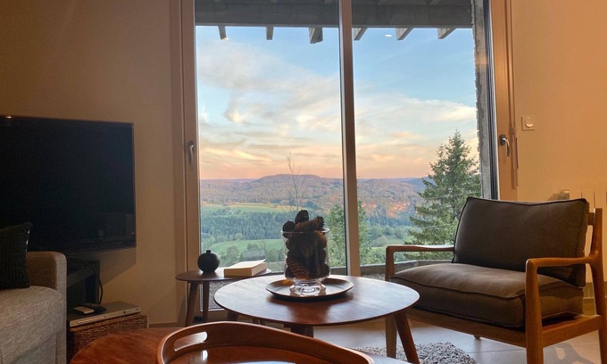 Foncine-le-Haut Appartement | Rez de chalet avec vue et jardin - Foncine le haut - entièrement neuf