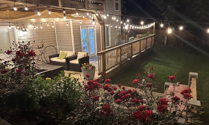 Buford Maison | Warm, clean, and modern five bedroom house