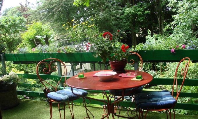 Arelaune-en-Seine Cottage | RELAIS DU ROY ★★★ / ☼ Jacuzzi / ❀ Jardin / ☺ Terrasse dans les arbres
