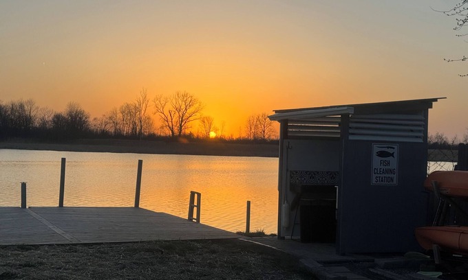 Wayne County Maison | Water Front Home: Fisherman's' dream with private dock and beautiful sunsets