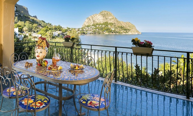 Santa Flavia Appartement | Appartement au bord de l'eau avec accès à la plage