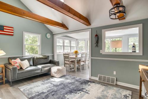 Mashpee Maison | Waterfront Cape Cod Cottage on Peters Pond