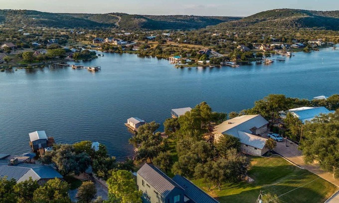 Burnet Maison | Happy Sunshine. Custom. Eclectic on Lake Buchanan!