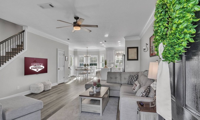 Starkville Maison | Waterfront Family-Friendly 4BR Home | Close to MSU & Downtown
