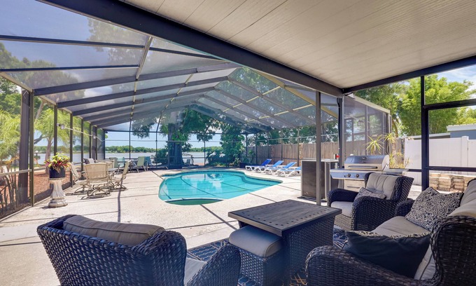 Orient Park Cottage | Waterfront Gem w/ Pool, Dock & Lanai in Tampa!