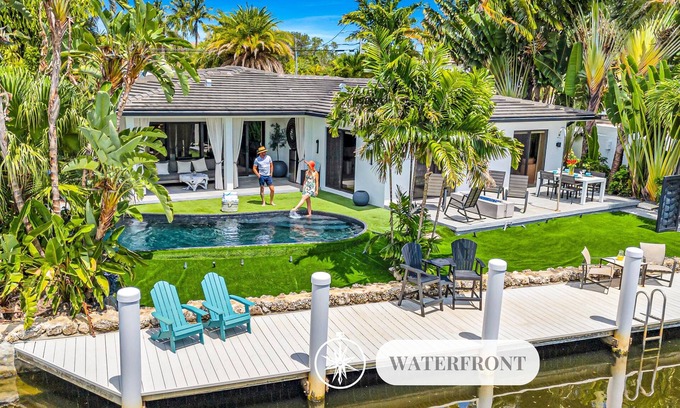 Wilton Manors Maison | Waterfront/Heated Pool/Martini Key/Residence