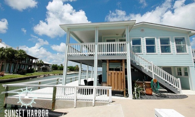 Rockport Maison | Waterfront Home w/ Private Boat Launch & Pier