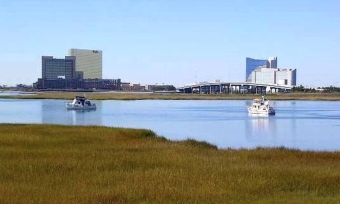 Southend Maison | Waterfront Home avec de belles vues sur les toits d'Atlantic City