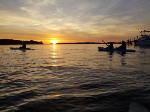 Cedar Point Maison | Waterfront home with Private Dock and swimming area, large fenced backyard