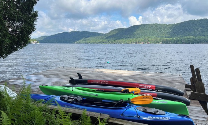 Old Forge Maison | Waterfront Lakehouse on 4th with Dock Access