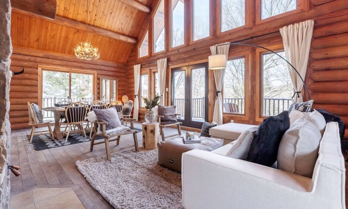 Saint-Faustin-Lac-Carre Cabine | WaterFront Rustic chic Tremblant