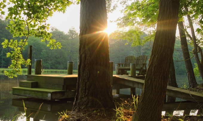 Worcester County Maison | Secluded Waterfront Nature Retreat near Assateague, Berlin, Ocean City