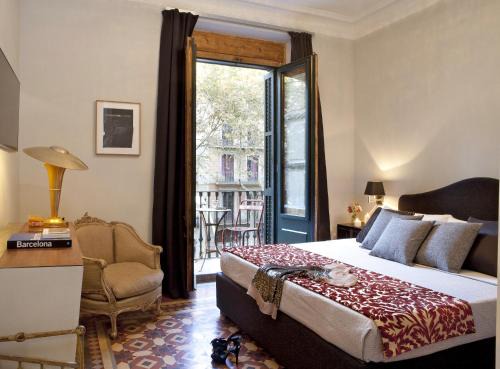 Dreta de l'Eixample Lit Et Petit-Déjeuner | We Boutique Hotel Barcelona