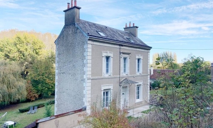 La Chartre-sur-le-Loir Maison | Maison de campagne ★ Jardin ★ Accès privé au Loir