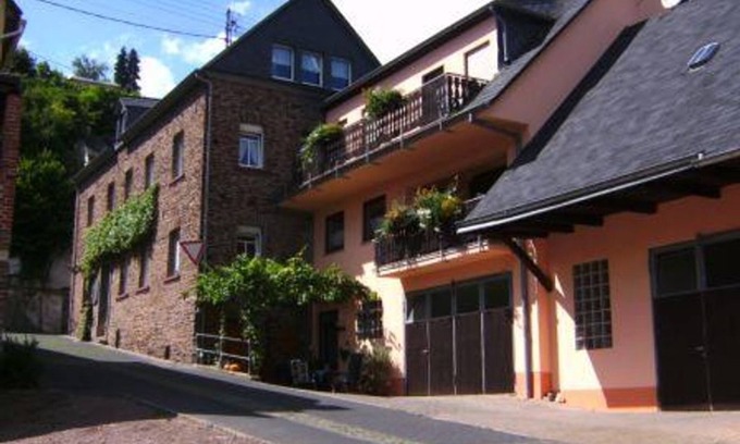 Briedel Lit Et Petit-Déjeuner | Weingut Gästehaus Karl-Otto Nalbach - Chambre double Douche / WC / partiellement balcon