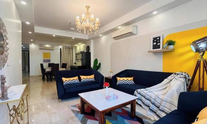 Greater Kailash Appartement | Welcoming 3-bedroom apartment with WiFi in vibrant New Delhi - Greater kailash