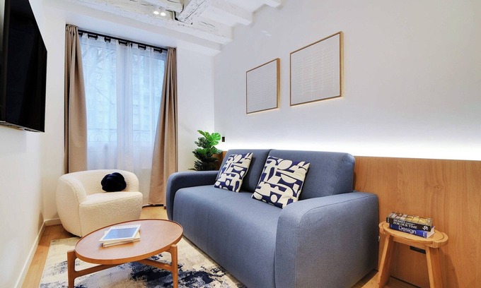 Quartier Sainte-Avoye Appartement | Accueillant appartement - 2BR/6P - Le Marais