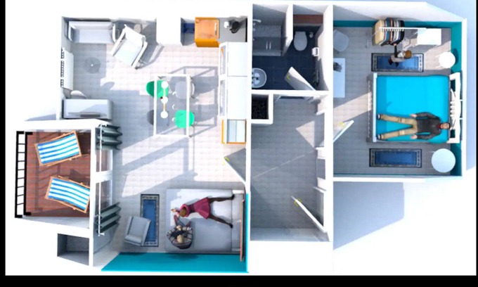 Kaegsdorf Appartement | Appartement rénové avec amour avec un balcon orienté sud dans un endroit calme sur la mer Baltique