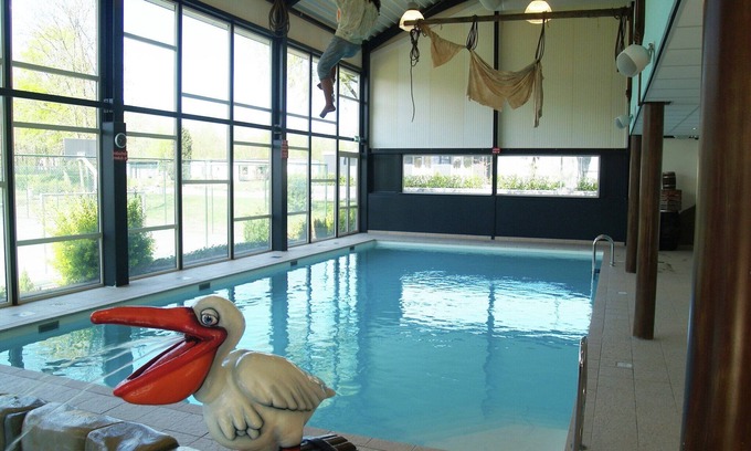 Dordtse Biesbosch Chalet De Ski | Chalet bien cuidado cerca de Biesbosch