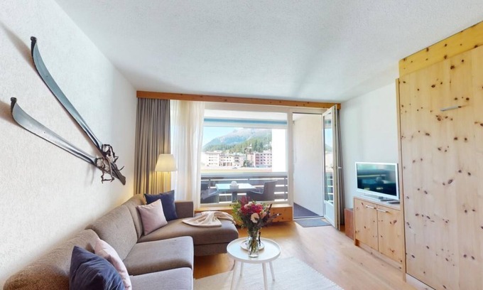 Sankt Moritz-Bad Appartement | Well-kept holiday apartament house in a prime location in St.