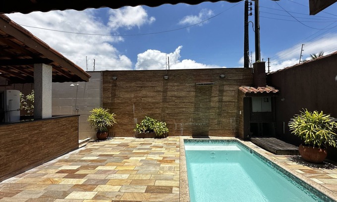 Estufa I Maison | Maison bien située avec piscine, barbecue à 500m de l'aquarium d'Ubatuba