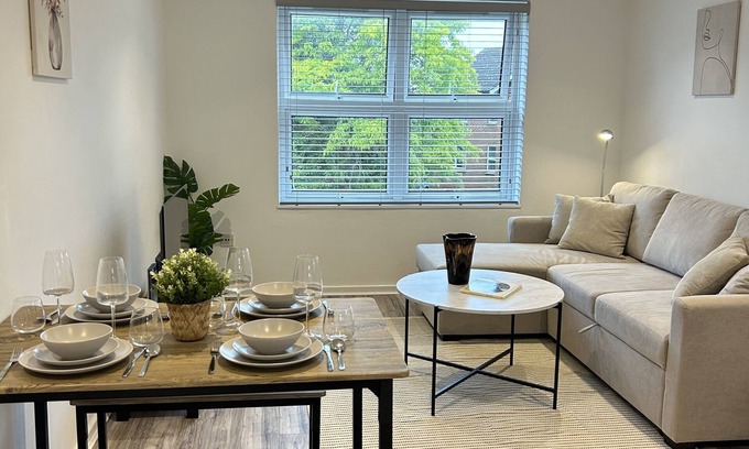 Welwyn Garden City Appartement | Appartement-Confort-Salle de bain privée séparée-Vue sur Rue