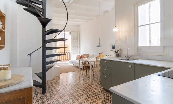 El Parc i la Llacuna del Poblenou Appartement | White Penthouse Appartement
