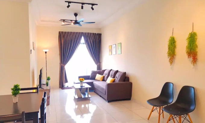 Johor Bahru Appartement | WI-FI Cozy 2BR CityView Paradigm