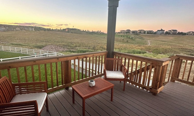Castle Rock Maison | Wide open spaces: 3-bed Ranch home in Castle Rock with WiFi and AC.