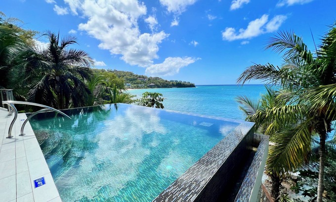 Castries Villa | Villa sur la plage de Wild Serenity