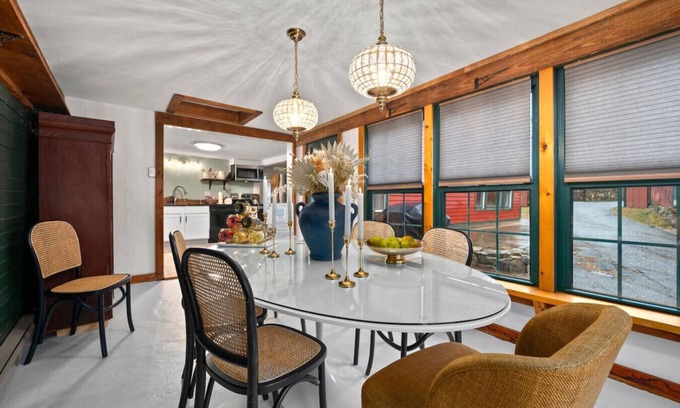 North Andover Maison | Winery Farmhouse w/ Private Hot Tub & Wine Tasting
