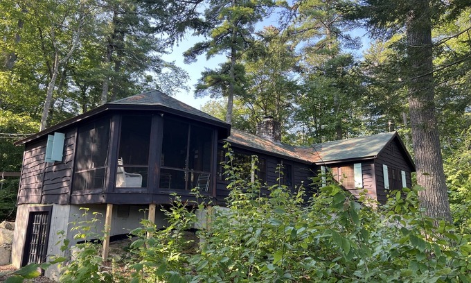 Alton Maison | Winnipesaukee Family Compound with amazing sunsets
