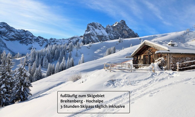 Heitlern Appartement | Winter vacation in the Allgäu with free ski pass directly at the ski resort