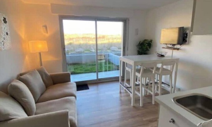 Bleriot-Plage Appartement | Vue imprenable sur les dunes, venez vous détendre!