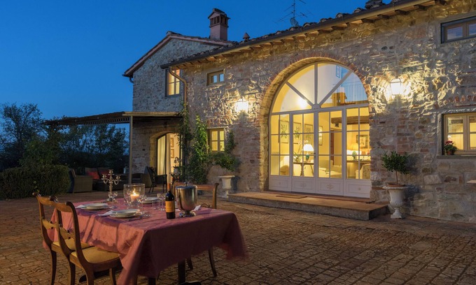 Impruneta Villa | Adapté à vous ・Villa avec piscine chauffée sur les collines florentines