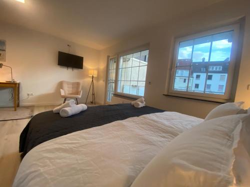 Woltmershausen Appartement | Wohlfühlwohnung bei der Weser - Terrasse - 7 P