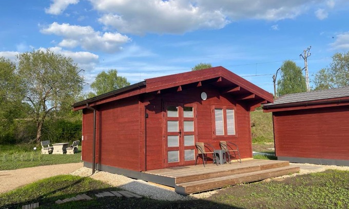 Saulkrasti Autre | WOMOCAMP Holzhütte 1