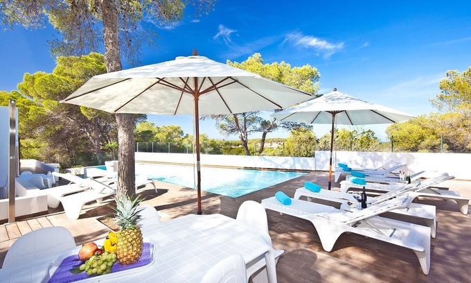 Sant Josep de sa Talaia Villa | Magnifique Villa à Cala Bassa num officiel. ET-0749-E