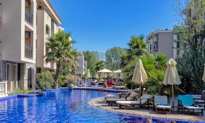 Chaika Appartement | Wonderful Deluxe Appartement in Cascadas Family Resort Sunny Beach