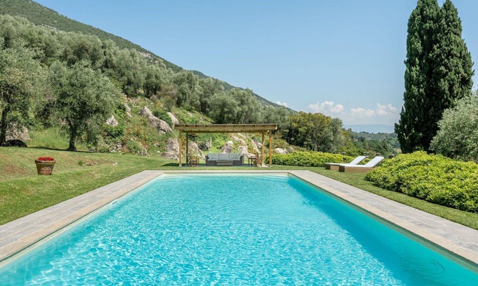 San Lorenzo a Vaccoli Villa | Maison de vacances privée avec climatisation, WIFI, piscine privée, TV, patio, près de Lucques