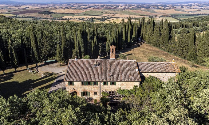 Costalpino Villa | Magnifique villa noble dans la réserve naturelle, près de Sienne.