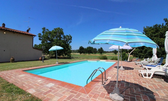 Marciano della Chiana Villa | Magnifique maison de vacances privée avec piscine privée, WIFI, TV, animaux admis, près de Arezzo