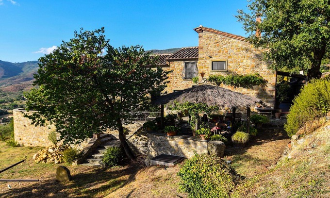 Cortona Villa | Maison de vacances privée avec WIFI, piscine privée, TV, patio, vue panoramique, près de Cortone